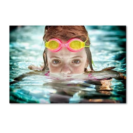 Trademark Fine Art James Scheid 'The Swimmer' Canvas Art, 30x47 1X02621-C3047GG